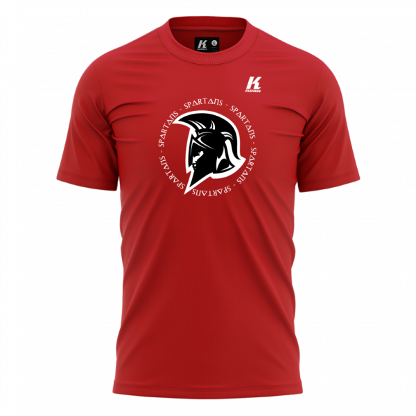 Spartans Fan Tee "Collection" red
