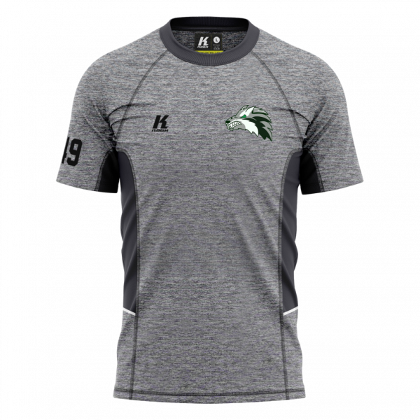 Wolves K.Tech-Fiber T-Shirt “Grindle” with Playernumber/Initials