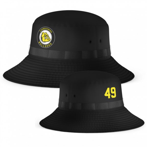 LB-Bulldogs Bucket Hat with Playernumber/Initials