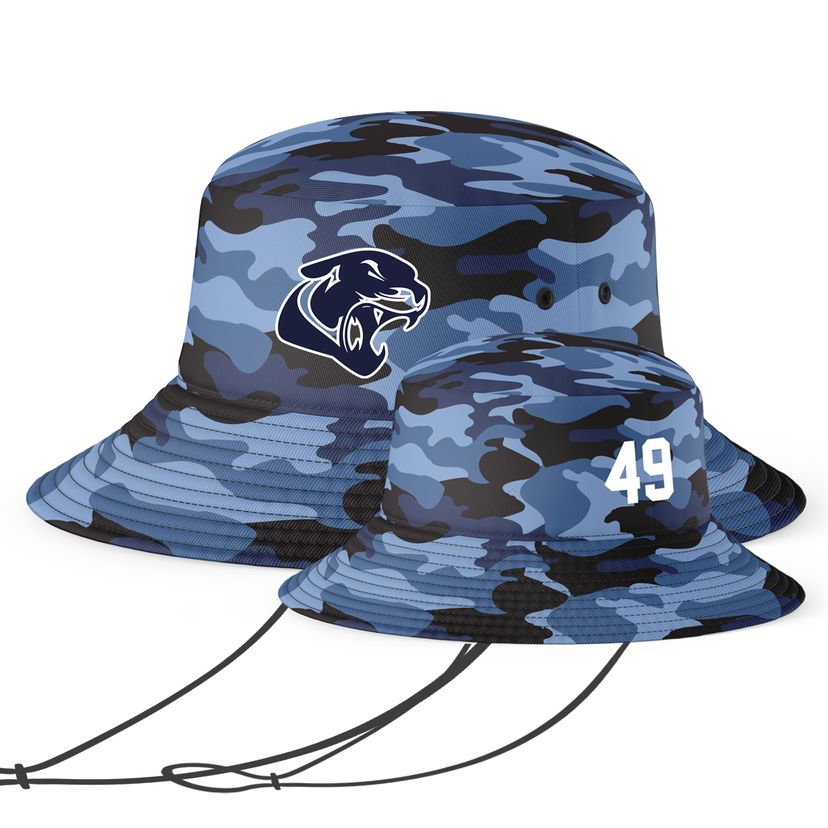 Cougars Bucket Hat with Playernumber/Initials