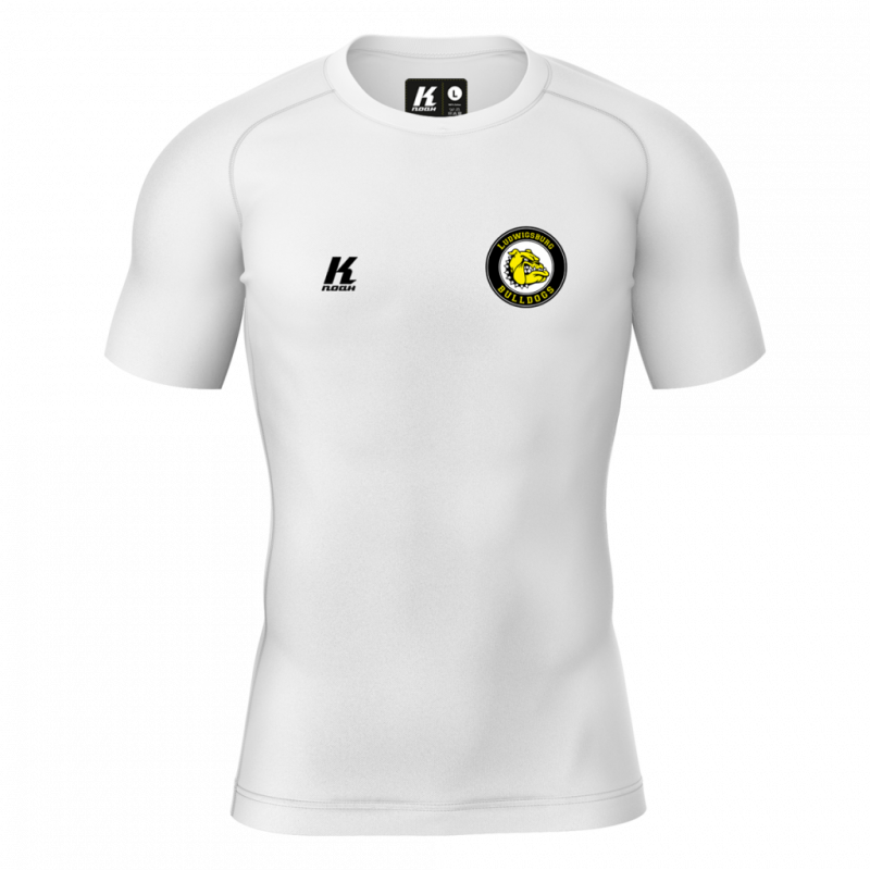 Compression-Shortsleeve-White-Front