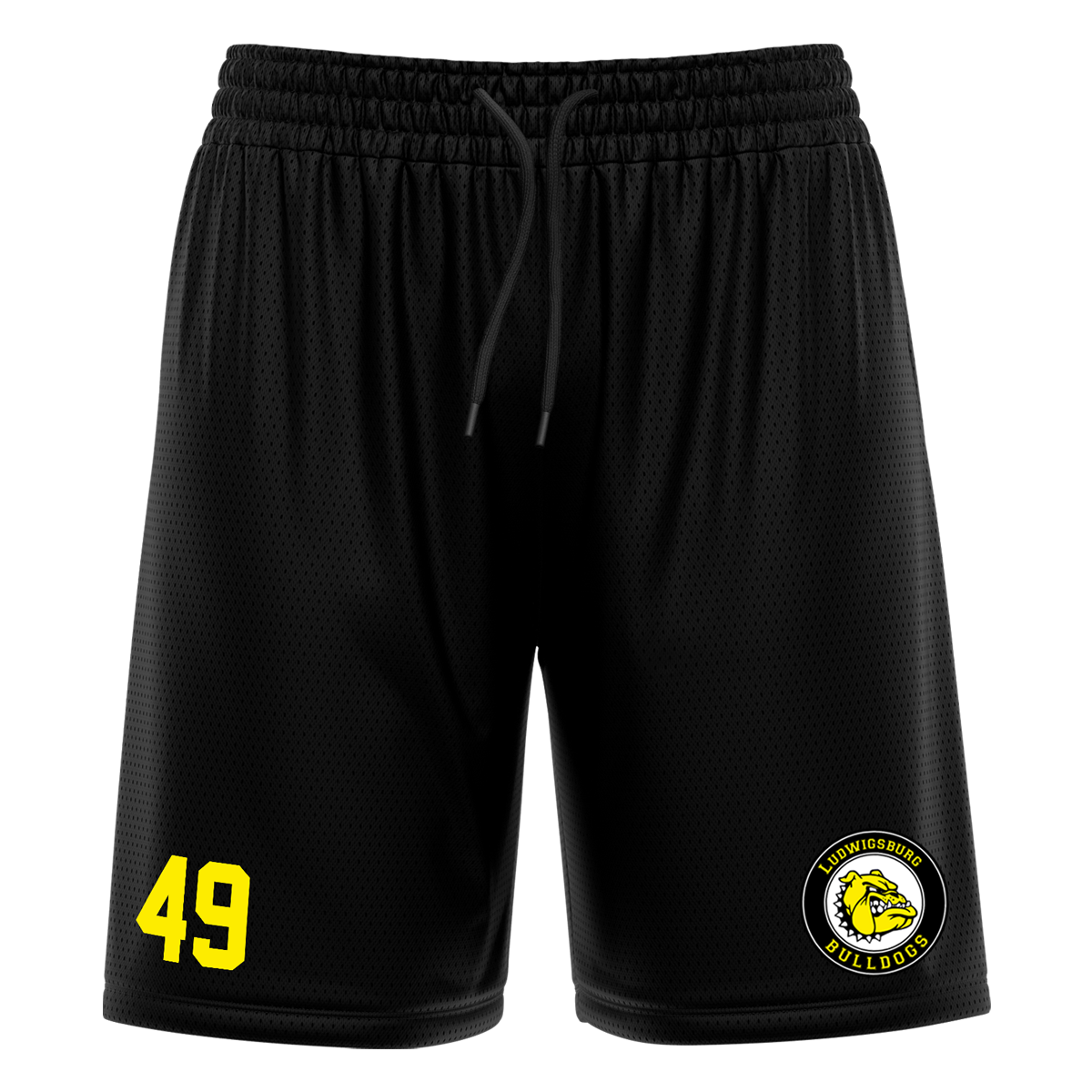 LB-Bulldogs Athletic Mesh-Short with Playernumber/Initials