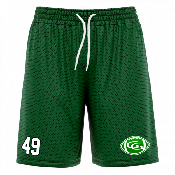 Giants Athletic Mesh-Short dark-green with Playernumber/Initials