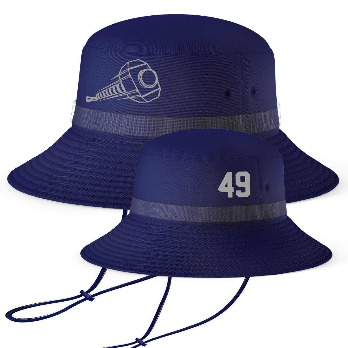 Hammers Bucket Hat with Playernumber/Initials