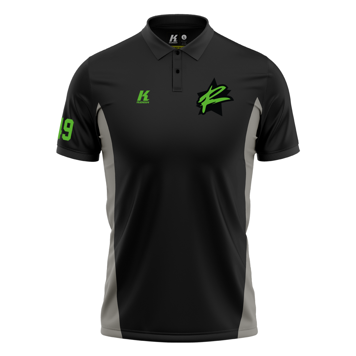 Rebels K.Tech-Fiber Polo “Gameday” with Playernumber/Initials