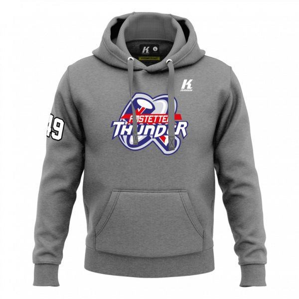 Thunder Basic Hoodie Essential grey with Playernumber/Initials