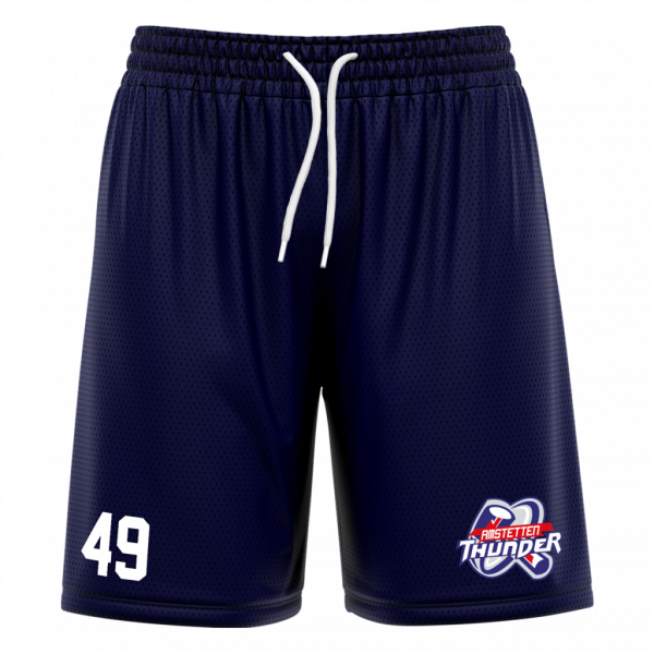Thunder Athletic Mesh-Short with Playernumber/Initials