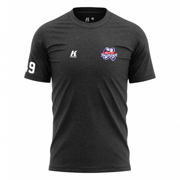 Thunder Basic Tee Primary anthracite with Playernumber/Initials