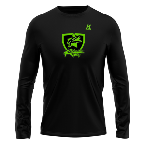 Rebels Essential L/S Fan Tee black FLAG