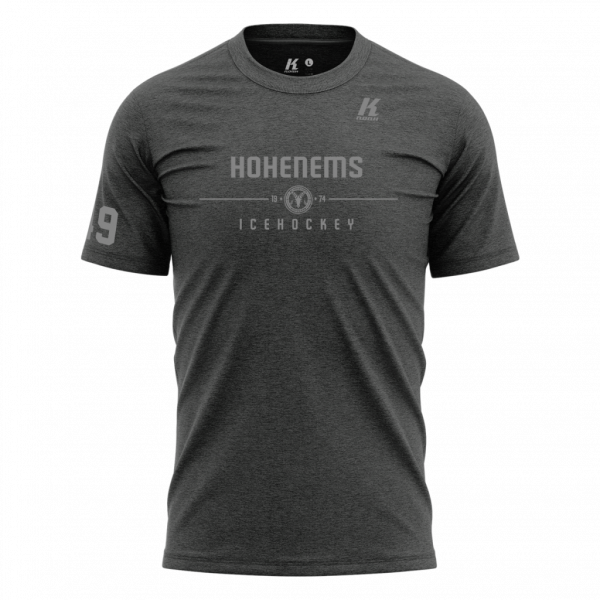 HSC Basic Tee 3 anthracite with Playernumber/Initials
