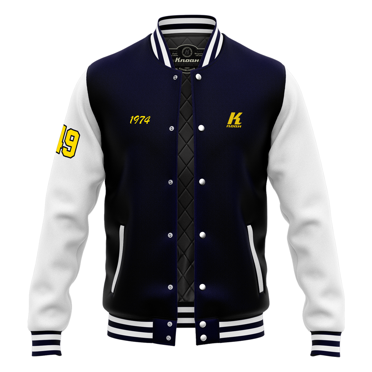 HSC Authentic Varsity Jacket with Playernumber/Initials