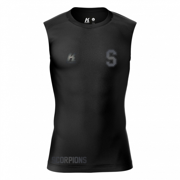Scorpions "Blackline" K.Tech Compression Sleeveless Shirt