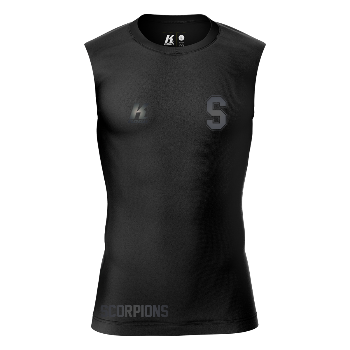 Scorpions "Blackline" K.Tech Compression Sleeveless Shirt