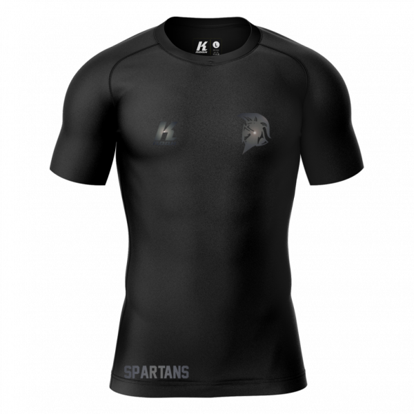 Spartans "Blackline" K.Tech Compression Shortsleeve Shirt