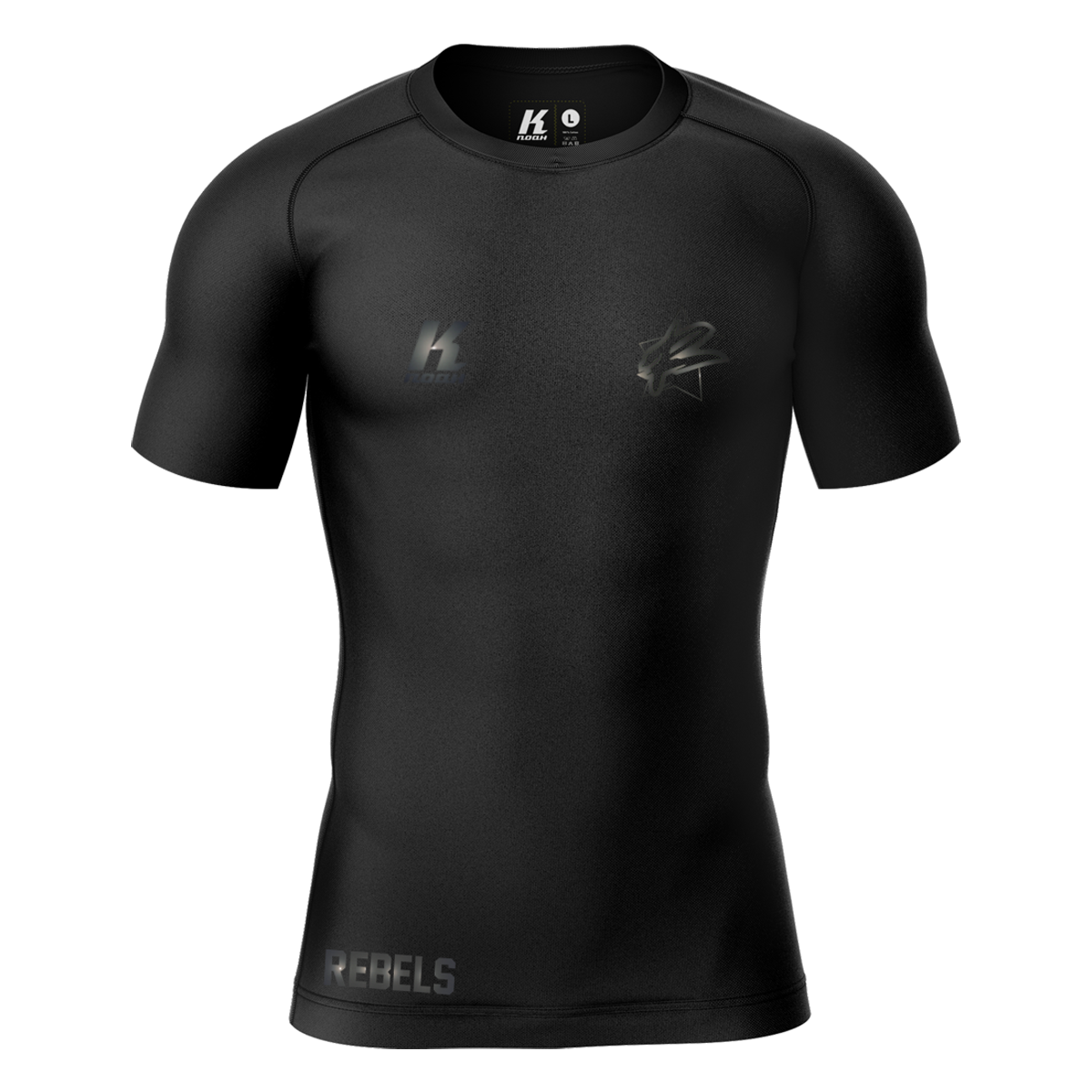 Rebels "Blackline" K.Tech Compression Shortsleeve Shirt