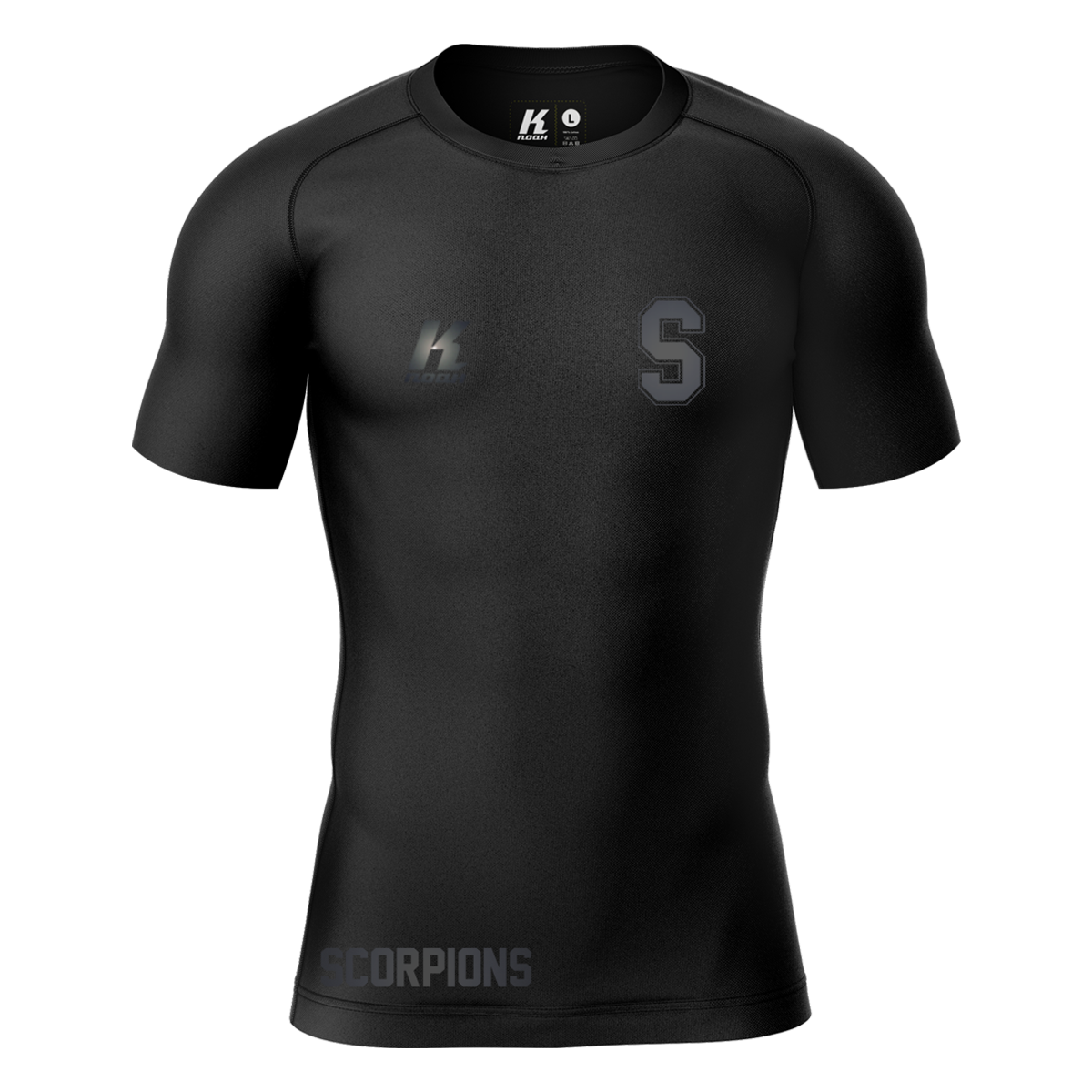 Scorpions "Blackline" K.Tech Compression Shortsleeve Shirt