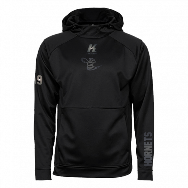 Hornets "Blackline" Performance Hoodie JH006 with Playernumber or Initials