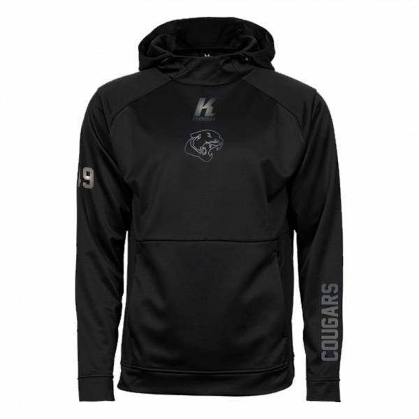 Cougars "Blackline" Performance Hoodie JH006 with Playernumber or Initials
