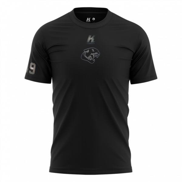 Cougars "Blackline" K.Tech Sports Tee S8000 with Playernumber/Initials