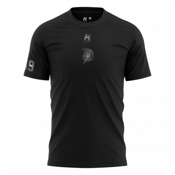 Spartans "Blackline" K.Tech Sports Tee S8000 with Playernumber/Initials