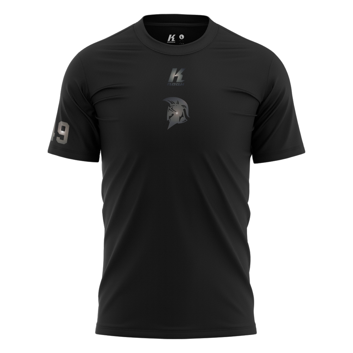 Spartans "Blackline" K.Tech Sports Tee S8000 with Playernumber/Initials