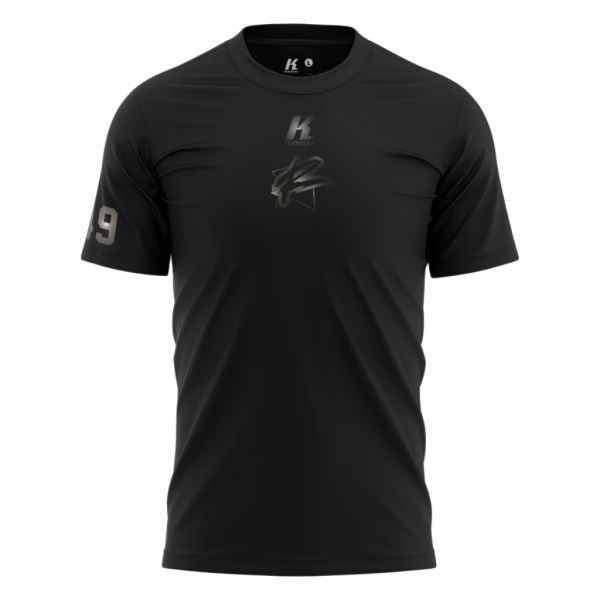 Rebels "Blackline" K.Tech Sports Tee S8000 with Playernumber/Initials