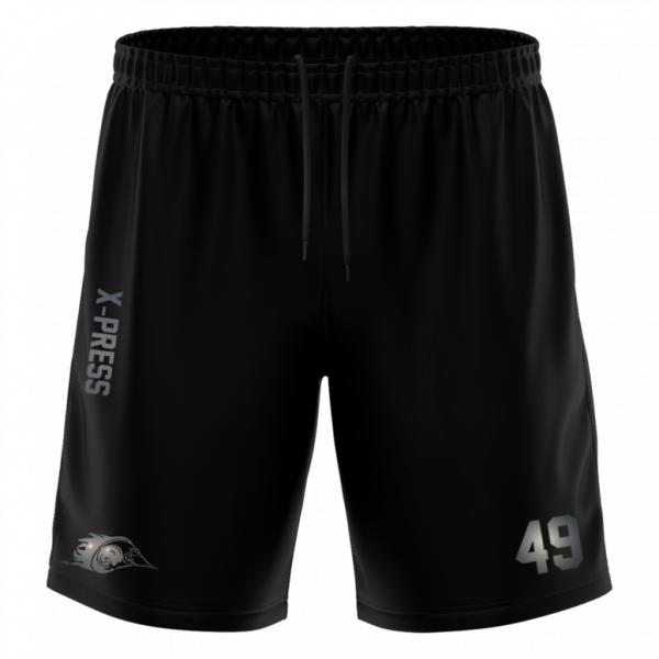 X-Press "Blackline" Training Short with Playernumber or Initials
