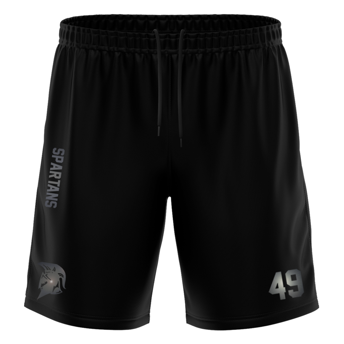 Spartans "Blackline" Training Short with Playernumber or Initials