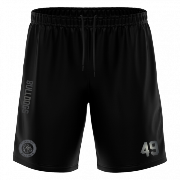 LB-Bulldogs "Blackline" Training Short with Playernumber or Initials