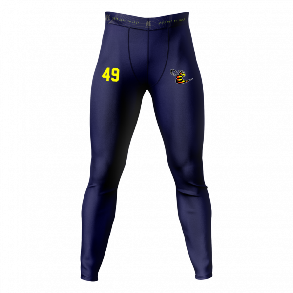 Hornets K.Tech Compression Pant BA0514 with Playernumber/Initials