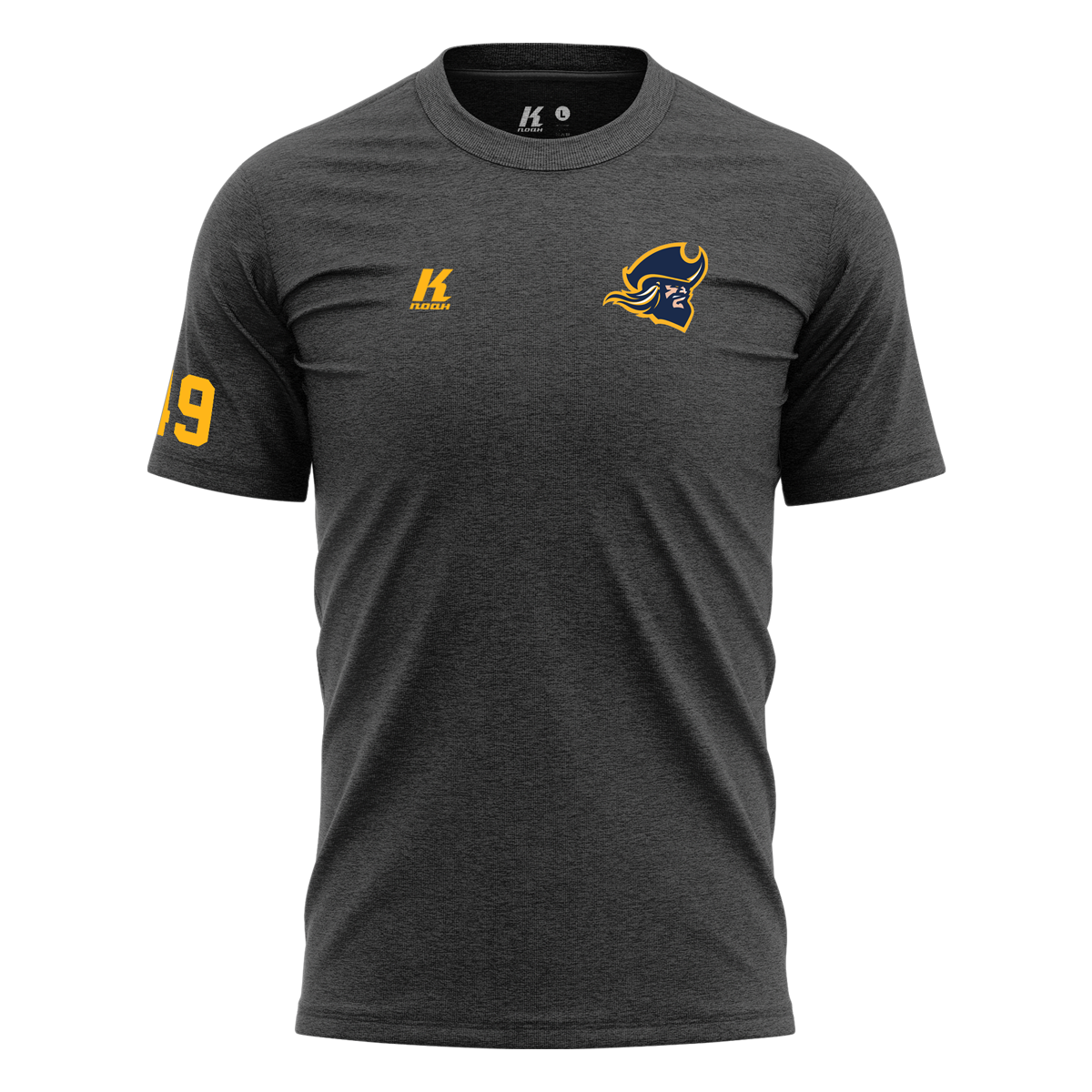 Fighting Pirates Basic Tee Primary anthracite with Playernumber/Initials
