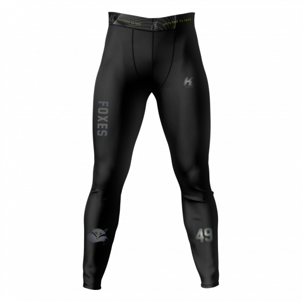 Foxes "Blackline" K.Tech Fiber Compression Pant BA0514 with Playernumber/Initials