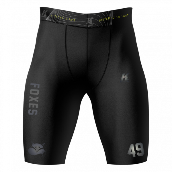 Foxes "Blackline" K.Tech Fiber Compression Pant BA0512 with Playernumber/Initials