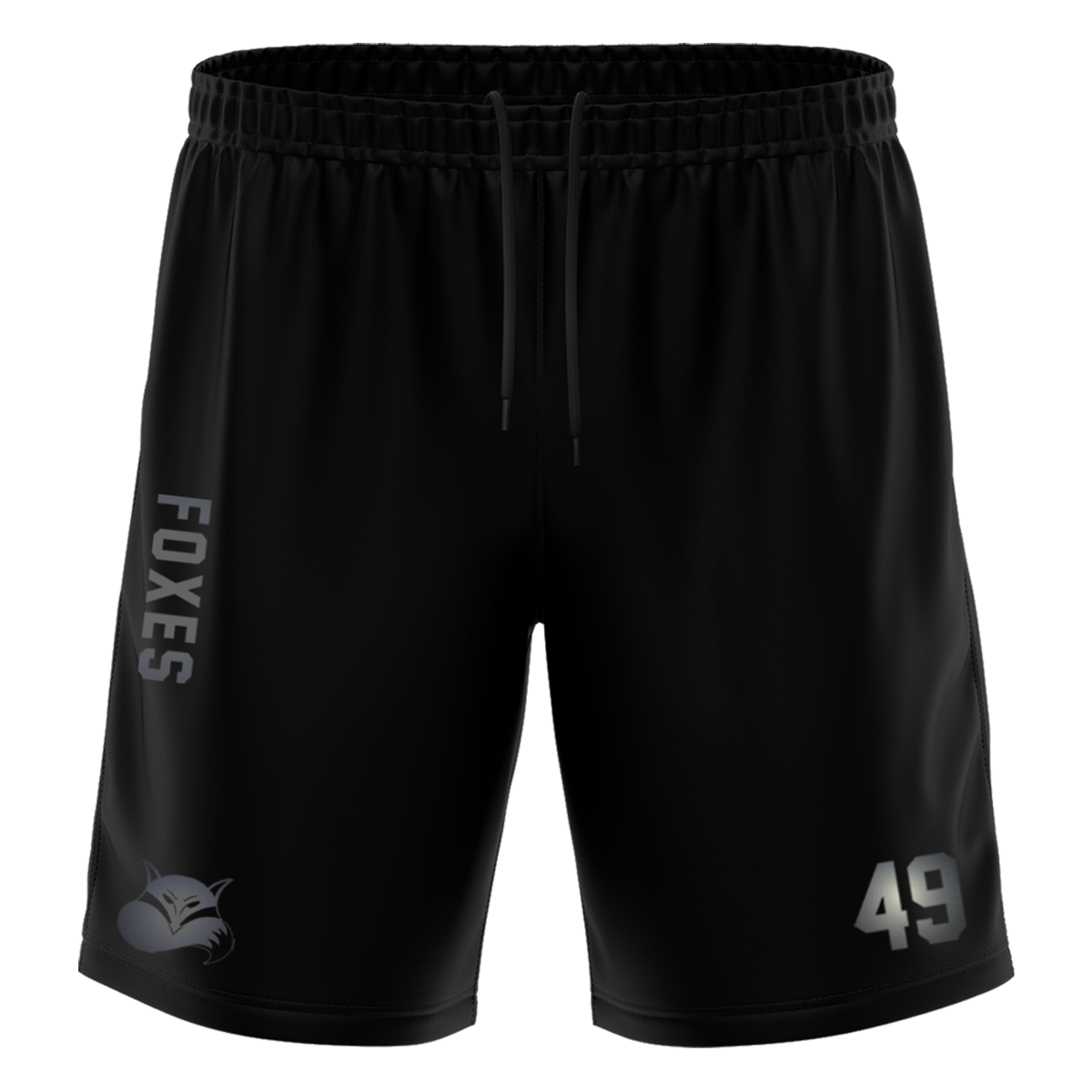 Foxes "Blackline" Training Short with Playernumber or Initials