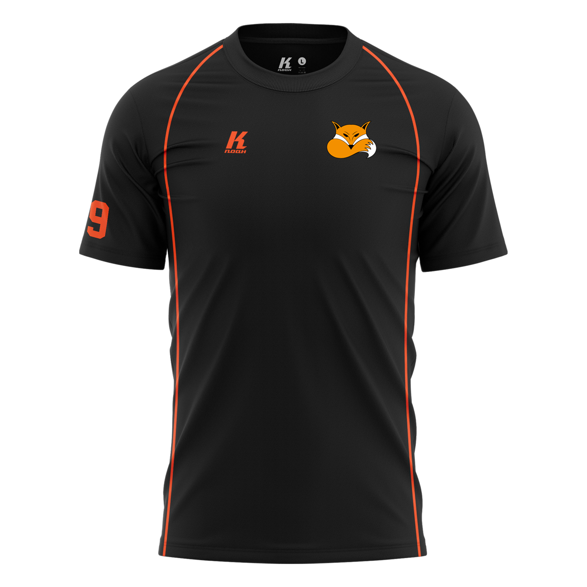 Foxes K.Tech-Fiber T-Shirt with Playernumber/Initials
