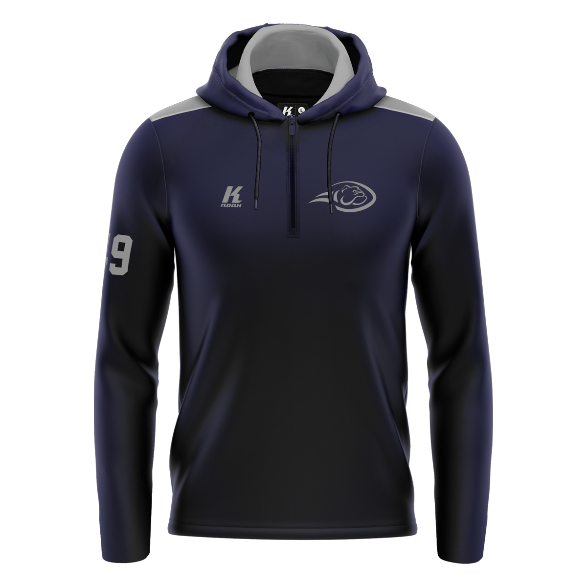 Wilddogs K.Tech-Fiber Hoodie “Heritage” with Playernumber/Initials