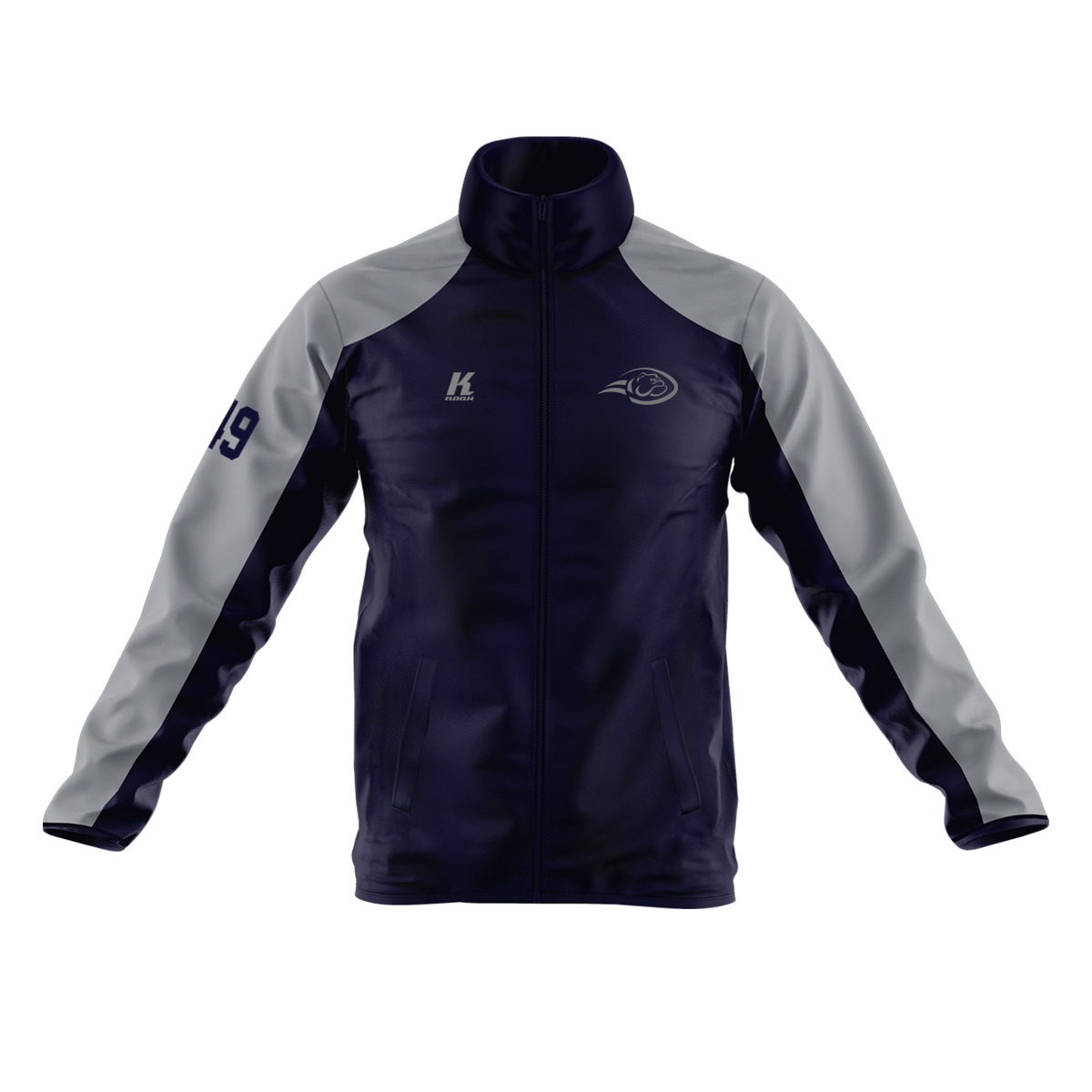 Wilddogs Pro Tracksuit Top Windstop with Playernumber/Initials