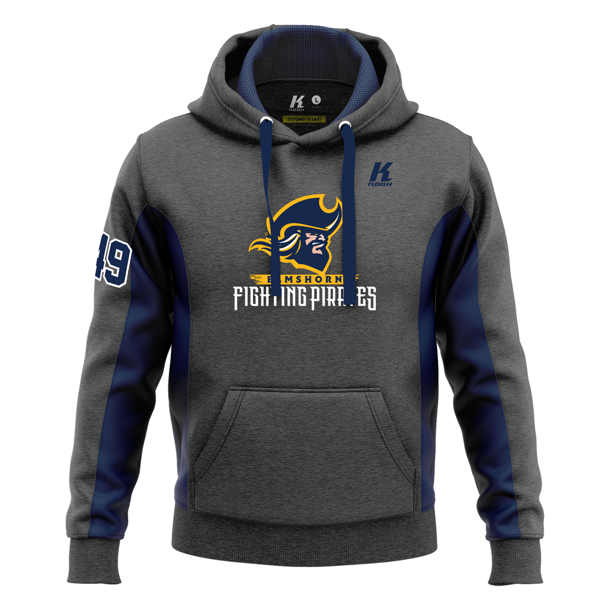 Fighting Pirates Signature Series Hoodie with Playernumber/Initials
