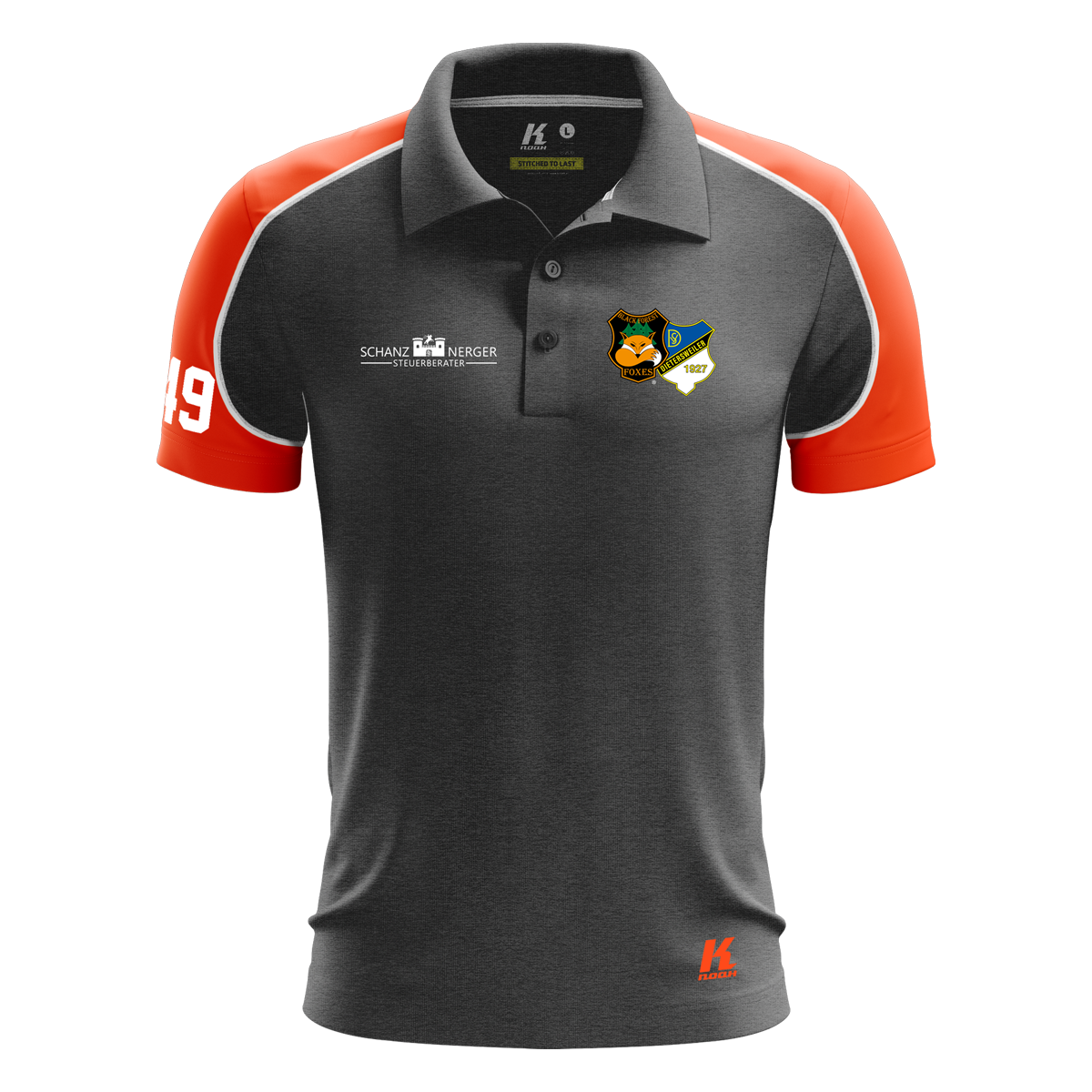 Foxes Signature Series Polo with Playernumber or Initials