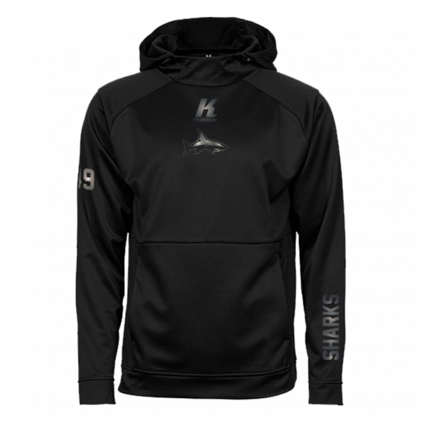 Sharks "Blackline" Performance Hoodie JH006 with Playernumber or Initials