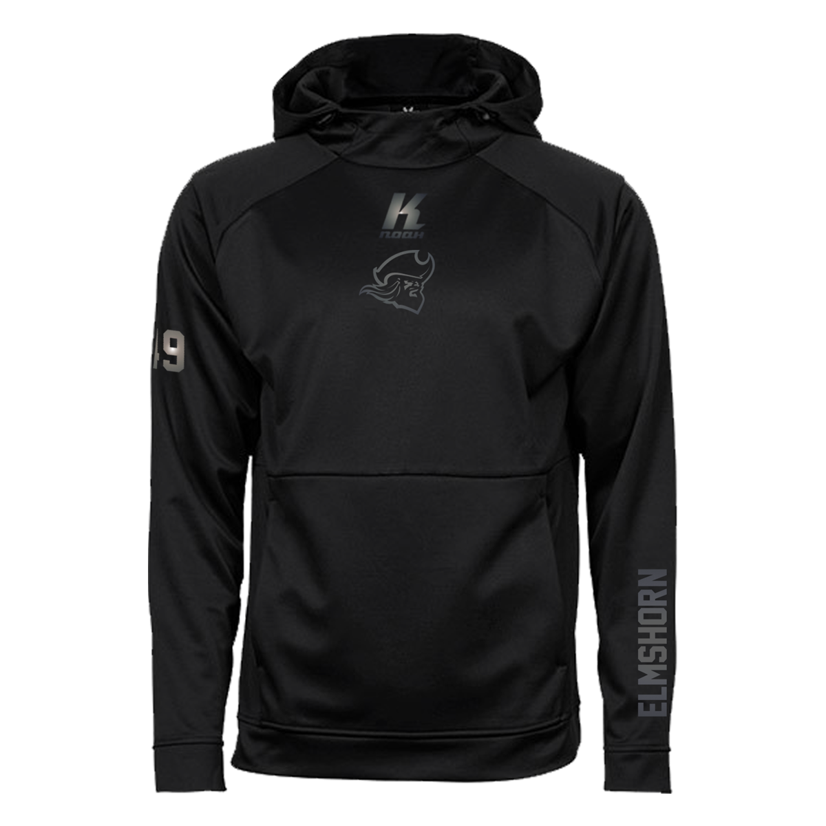 Fighting Pirates "Blackline" Performance Hoodie JH006 with Playernumber or Initials