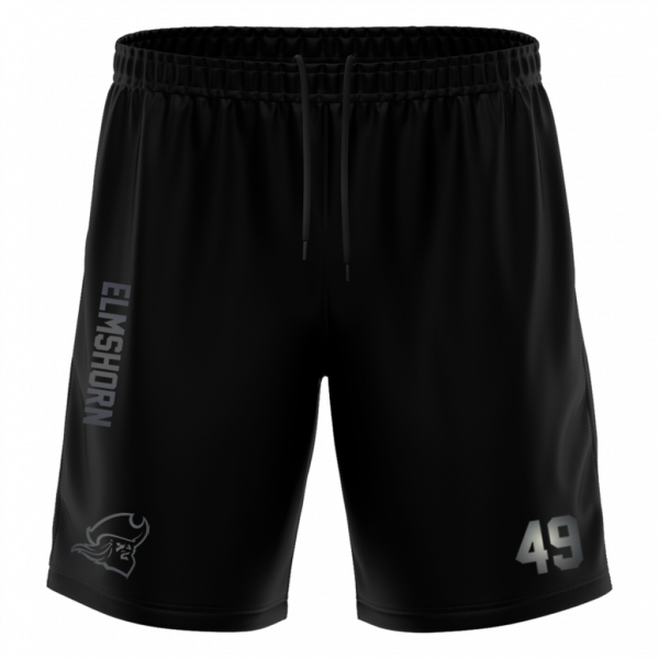 Fighting Pirates "Blackline" Training Short with Playernumber or Initials