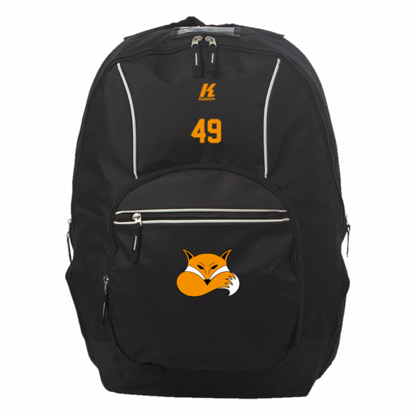 Foxes Heritage Backpack with Playernumber or Initials