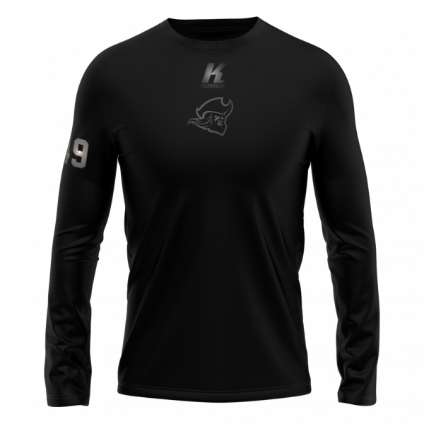 Fighting Pirates "Blackline" K.Tech Longsleeve Tee L02071 with Playernumber/Initials