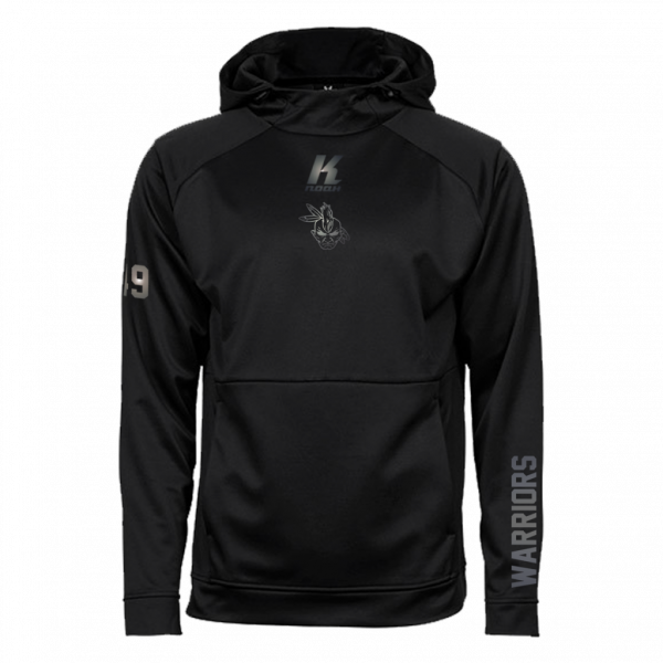 Warriors "Blackline" Performance Hoodie JH006 with Playernumber or Initials