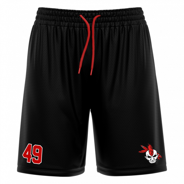 Warriors Athletic Mesh-Short with Playernumber/Initials