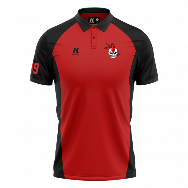 Warriors K.Tech-Fiber Polo “Gameday” with Playernumber/Initials