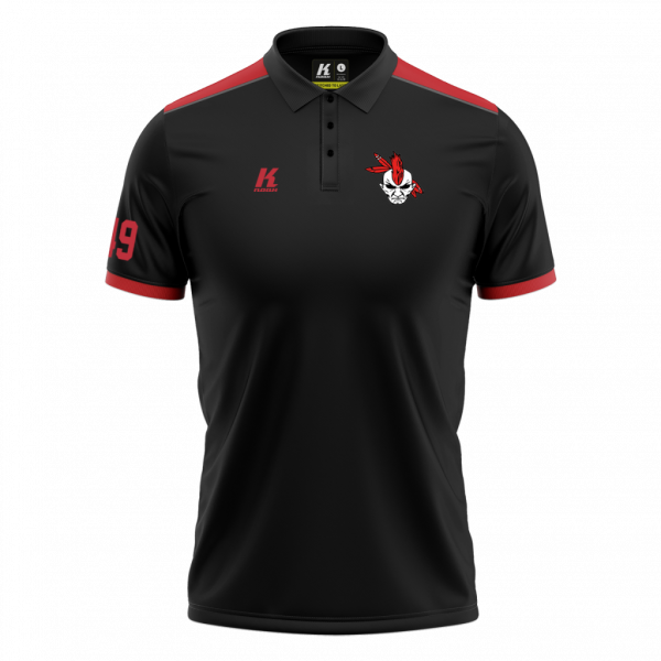 Warriors K.Tech-Fiber Polo “Heritage” with Playernumber/Initials
