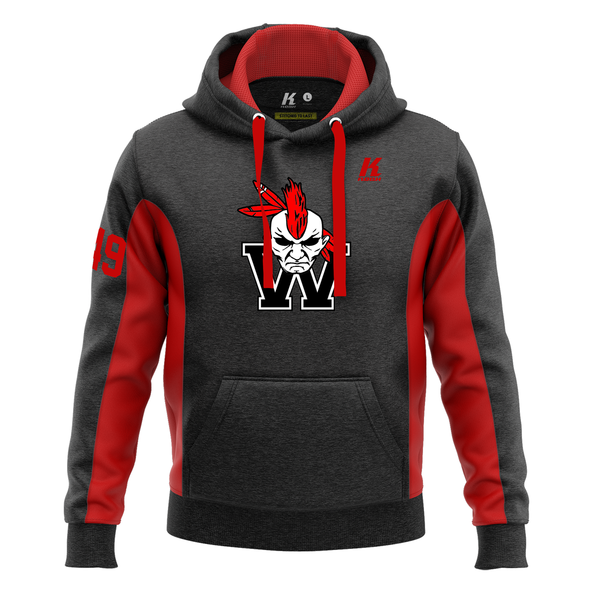 Warriors Signature Series Hoodie with Playernumber/Initials