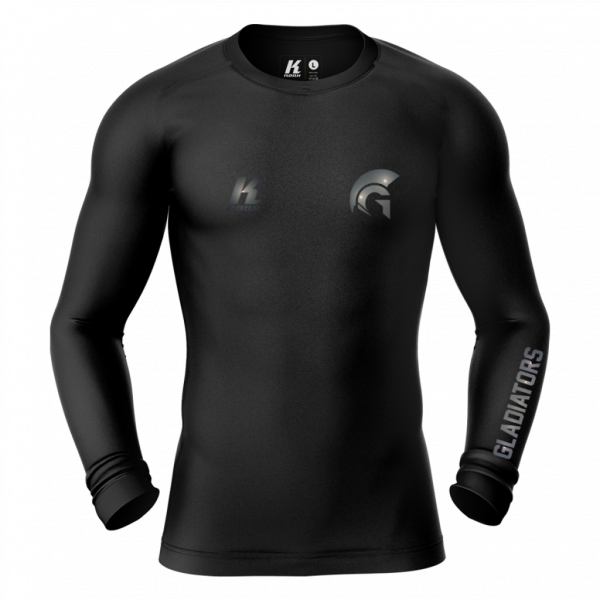 Gladiators "Blackline" K.Tech Compression Longsleeve Shirt